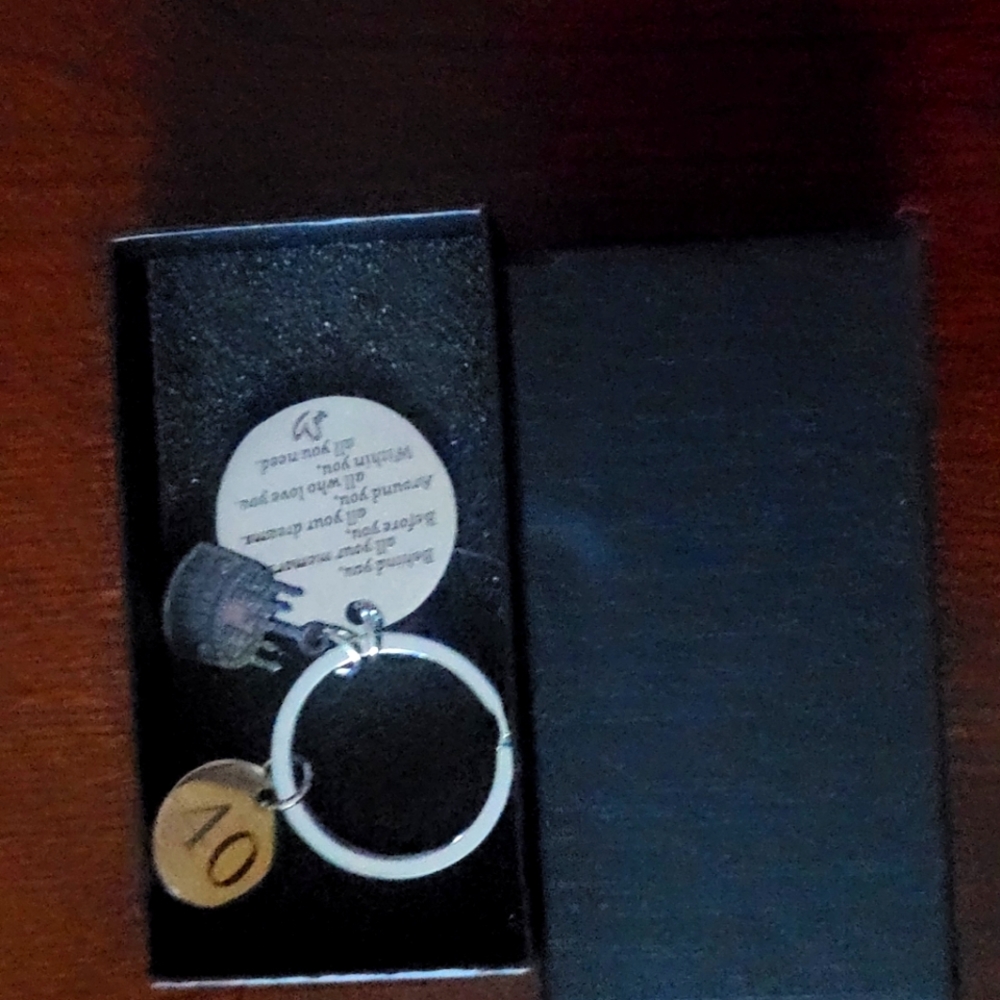 40th Birthday keychain new